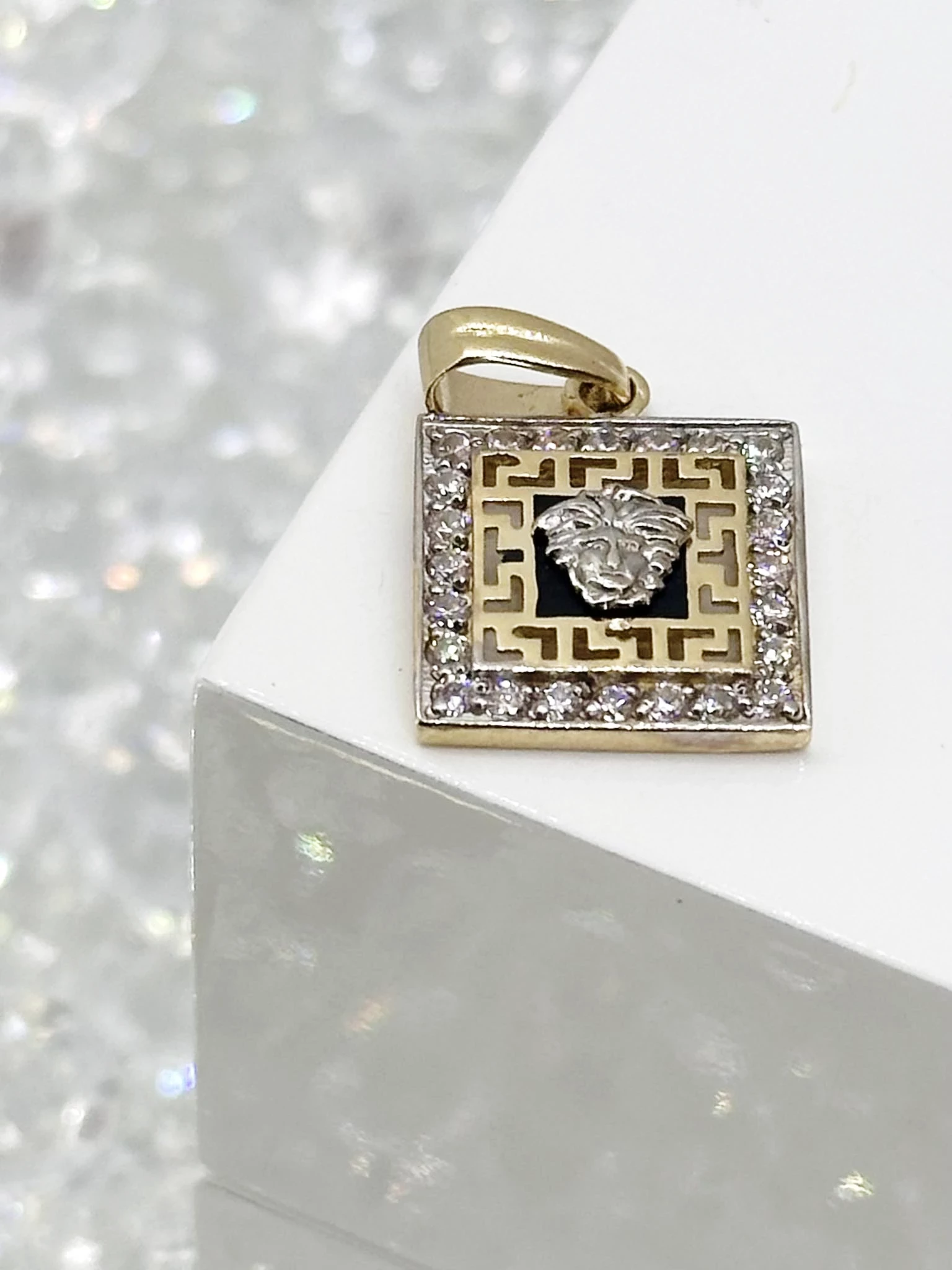 piekna-zlota-zawieszka-versace-585-209g-stan-powystawowy