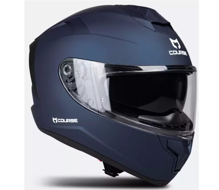 KASK INTEGRALNY COURSE RAIDER EVO METALICZNY NIEBIESKI ROZMIAR XL 61/62