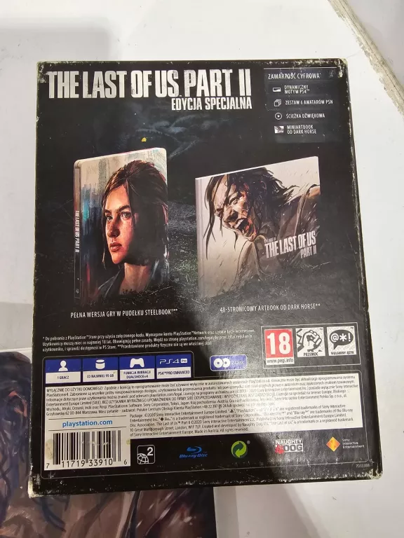 THE LAST OF US PART II SPECIAL EDITION STEELBOOK + ARTBOOK