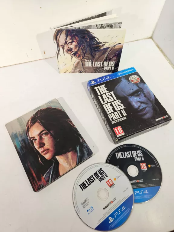 THE LAST OF US PART II SPECIAL EDITION STEELBOOK + ARTBOOK