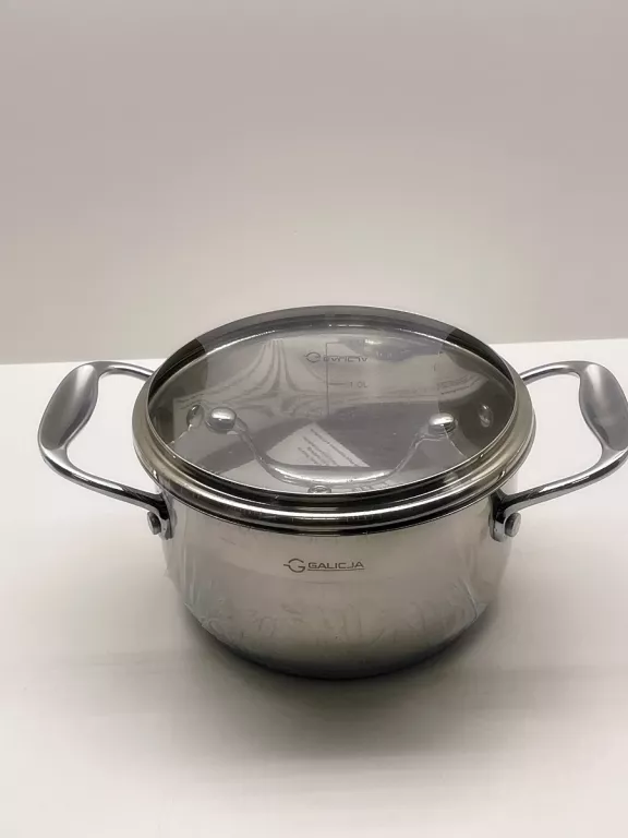 GARNEK INDUKCJA ZE STALI NIERDZEWNEJ 16CM 1,8L