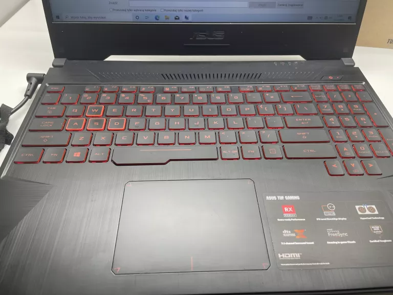 LAPTOP LAPTOP ASUS TUF GAMING FX505DY 15,6 " AMD RYZEN 5 8 GB / 512 GB