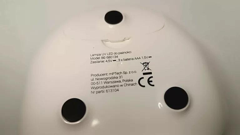 HOFFEN LAMPA UV DO PAZNOKCI KOMPLET