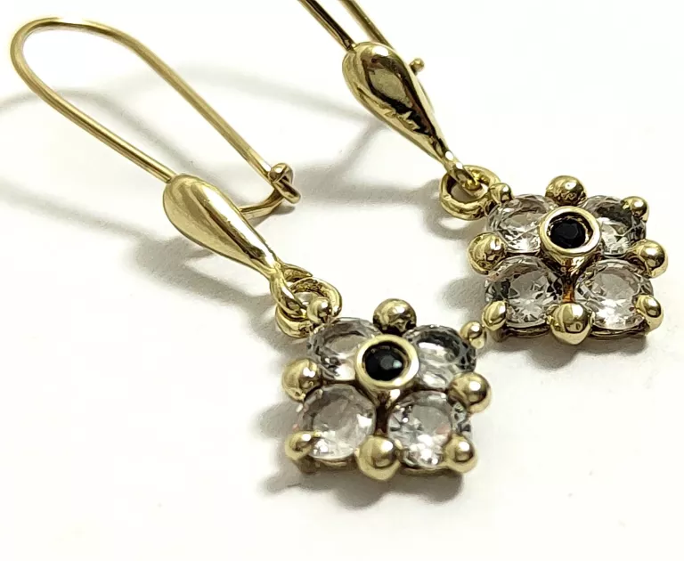 PIĘKNE ZŁOTE KOLCZYKI 2,48 / 585