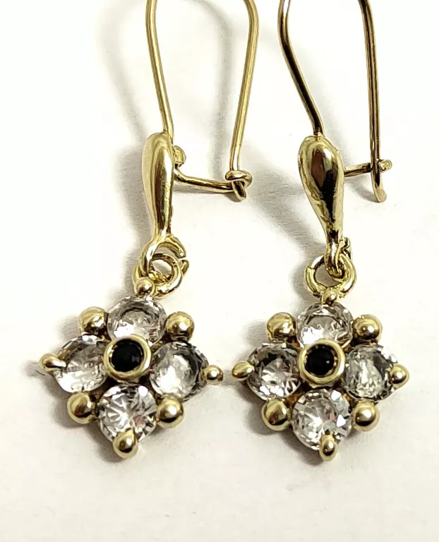 PIĘKNE ZŁOTE KOLCZYKI 2,48 / 585