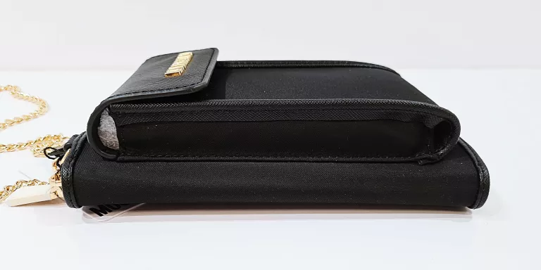 LOVE MOSCHINO DUŻY PORTFEL NA ŁAŃCUSZKU Z KIESZENIĄ NA TELEFON