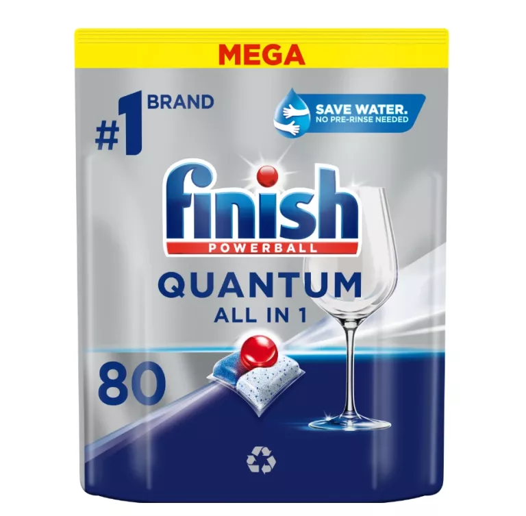 FINISH QUANTUM KAPSUŁKI DO MYCIA NACZYŃ 80 SZT