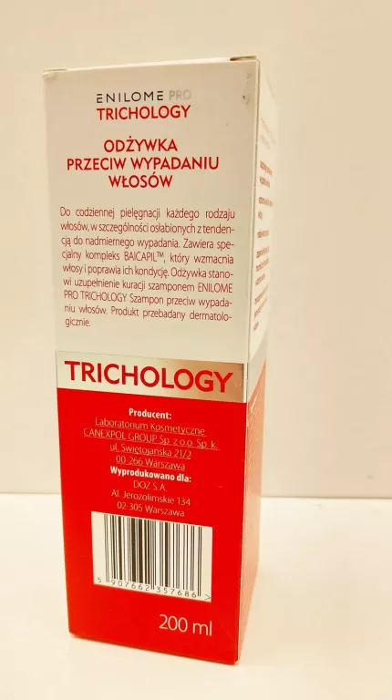 ENILOME PRO TRICHOLOGY, ODŻYWKA PRZECIW WYPADANIU WŁOSÓW, 200 ML