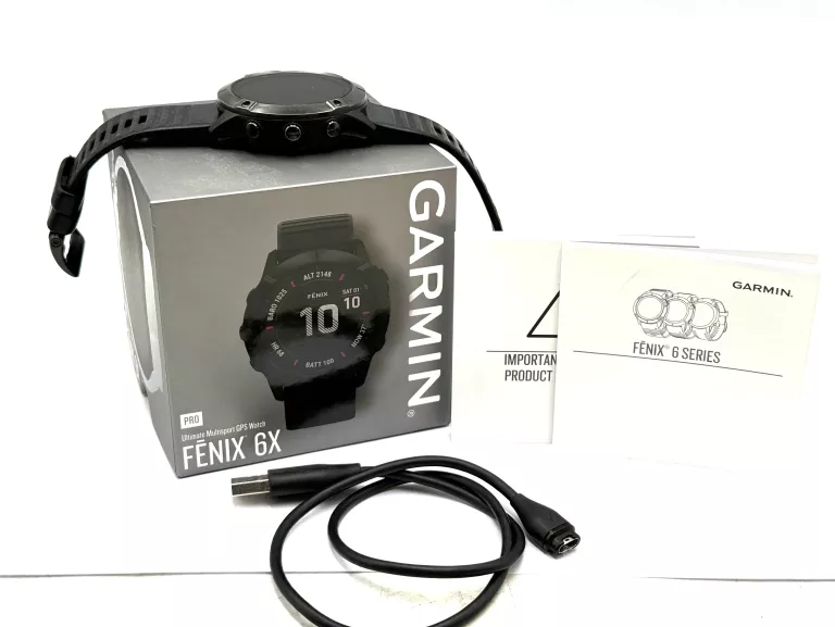 garmin-fenix-6x-pro-komplet-stan-uzywany