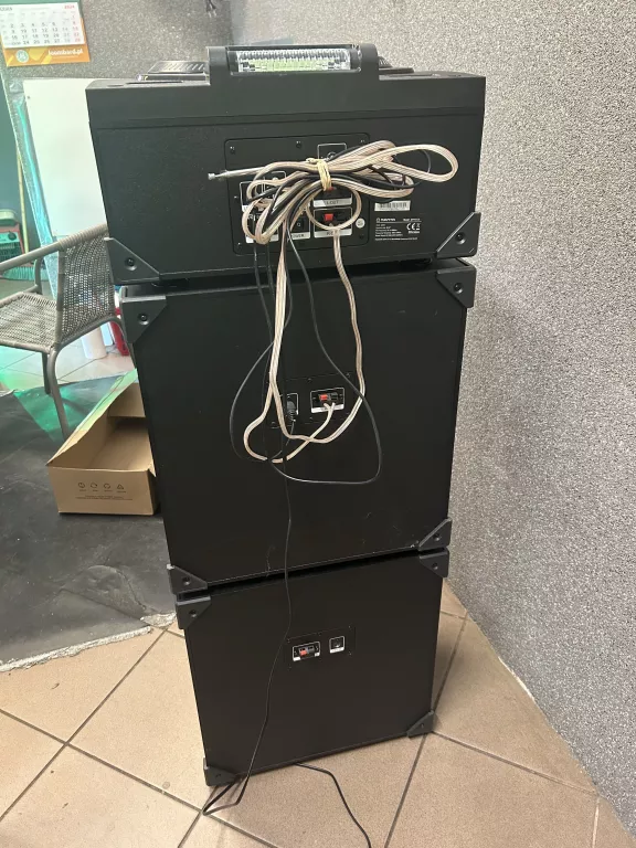 GŁOŚNIK BLUETOOTH POWER AUDIO MANTA CUBE SPK5520 X-BASS GWAR