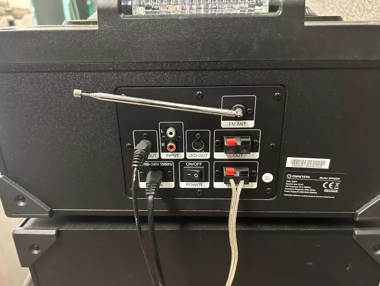GŁOŚNIK BLUETOOTH POWER AUDIO MANTA CUBE SPK5520 X-BASS GWAR