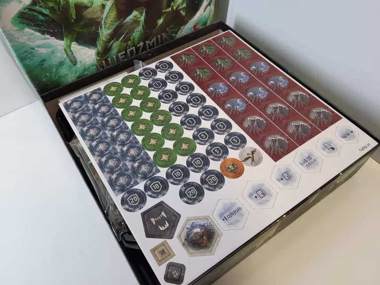 GRA WIEDŹMIN STARY ŚWIAT + KICKSTARTER FOLIA CIRI + EREDIN FIGURKA ZESTAW