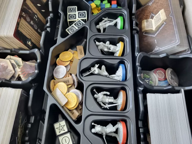 GRA WIEDŹMIN STARY ŚWIAT + KICKSTARTER FOLIA CIRI + EREDIN FIGURKA ZESTAW