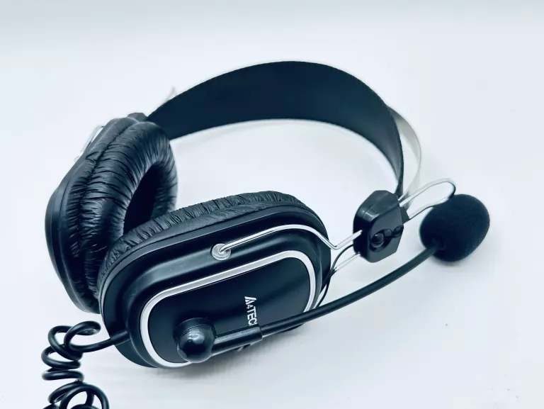 SŁUCHAWKI NAUSZNE A4TECH HS-50 KOMPLET JAK NOWE DZ 06.24