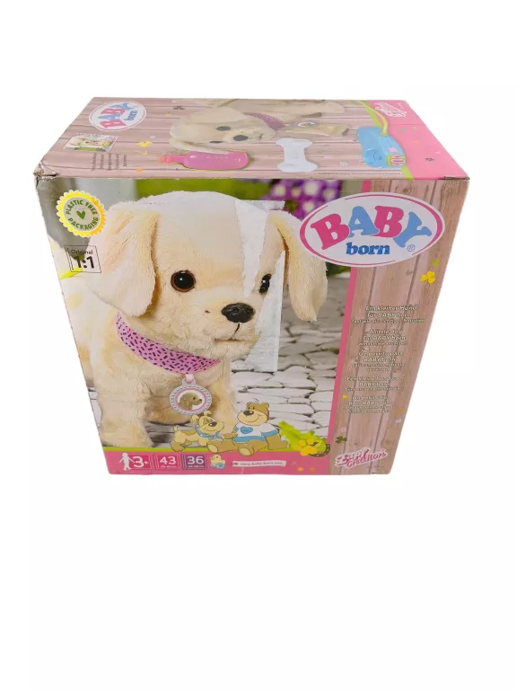 PIESEK BABY BORN MY LUCKY DOG Z AKCESORIAMI