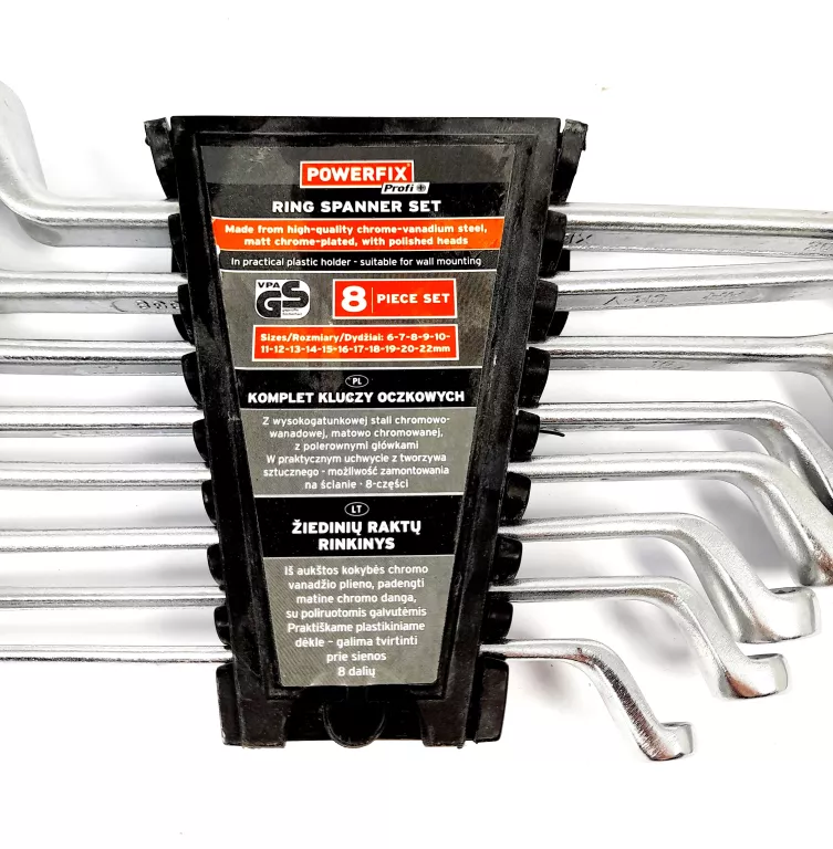 KLUCZE OCZKOWE POWERFIX