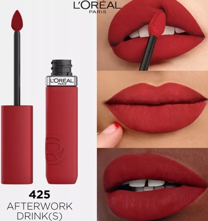 LOREAL POMADKA DO UST INFAILLIBLE MATTE RESISTANCE 425 AFTERWORK DRINK 5ML