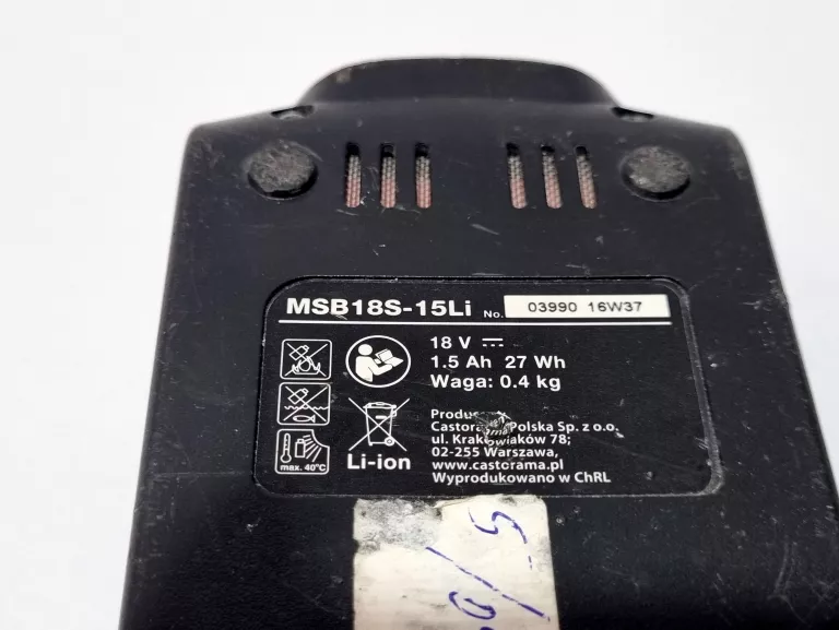 MACALLISTER AKUMULATOR MSB18S