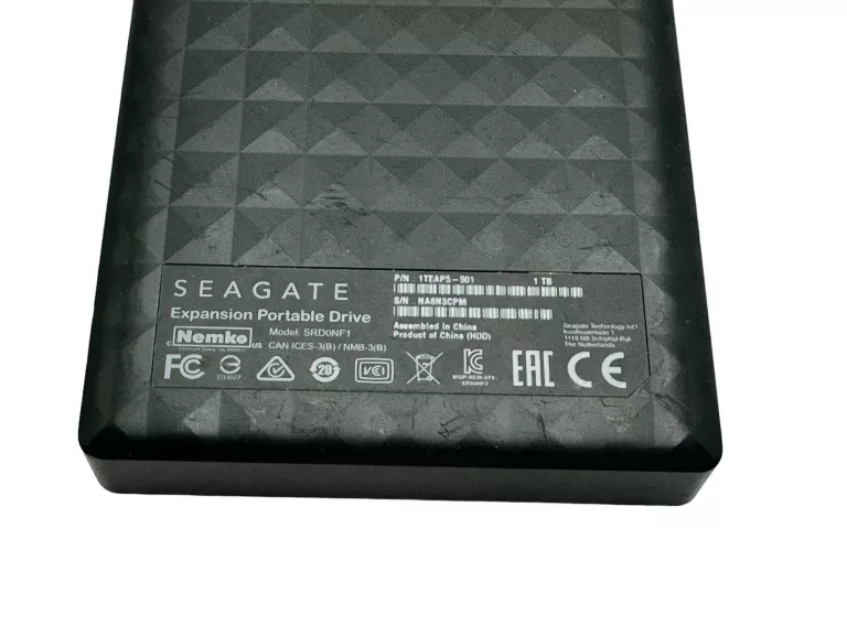 DYSK SEAGATE EXPANSION PORTABLE 1TB HDD CZARNY