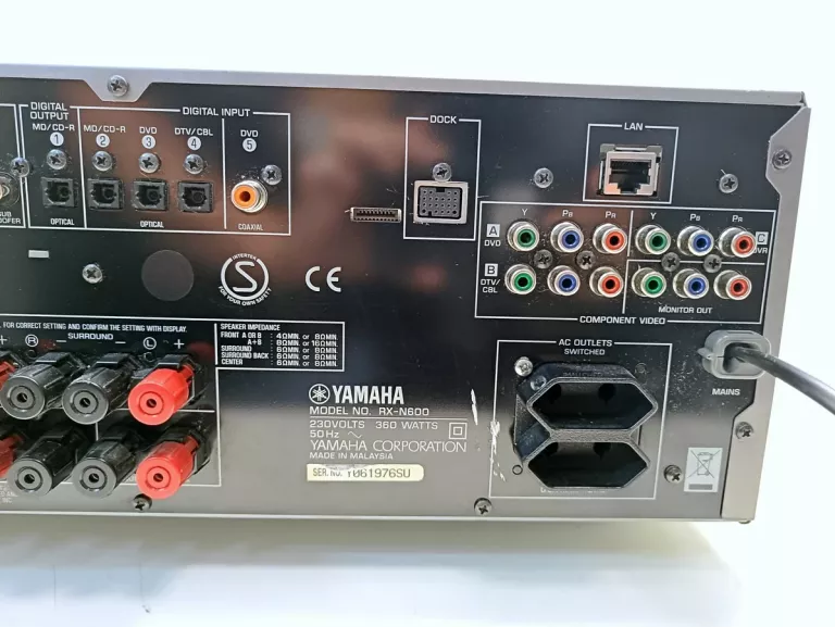 AMPLITUNER RX-N600 YAMAHA + PILOT