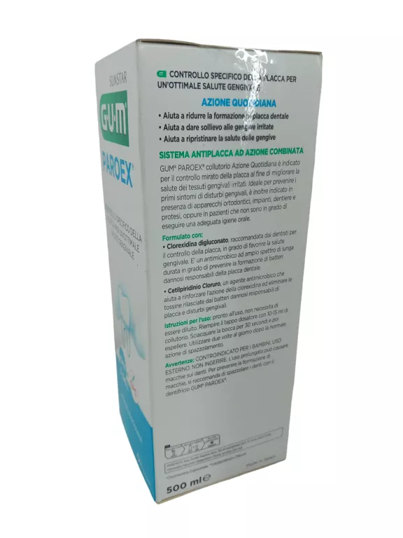 SUNSTAR GUM PAROEX PŁYN DO PŁUKANIA JAMY USTNEJ
