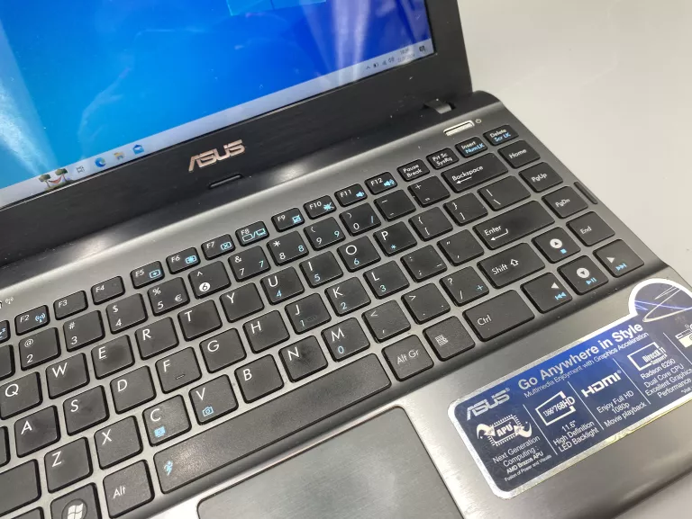 LAPTOP ASUS EEE PC 1225B ŁADOWARKA