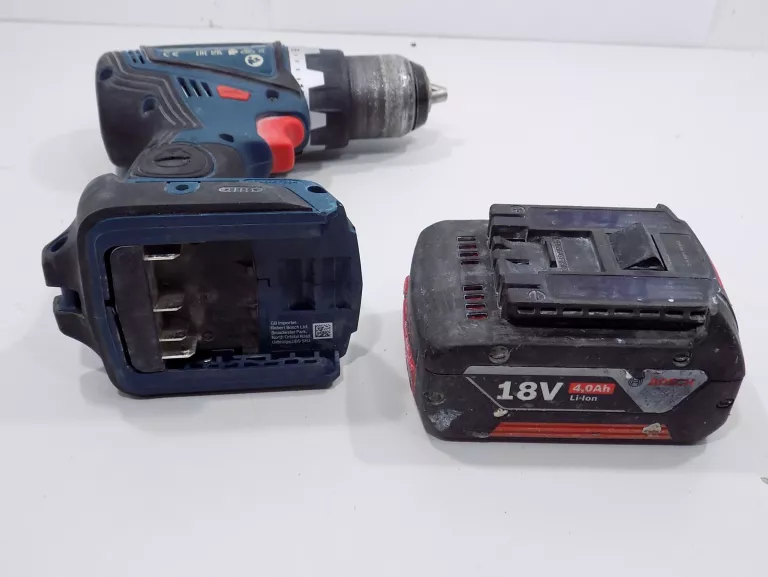 WKRĘTARKA Z UDAREM BOSCH GSB 18V-90 C AKU 4.0 AH ŁADOWARKA