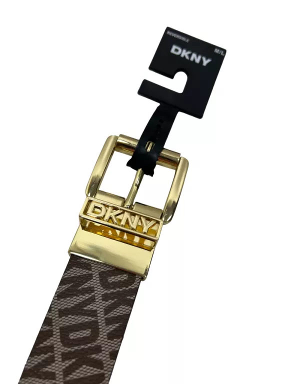 PASEK DKNY M/L LOGOWANY / POWYSTAWOWY!