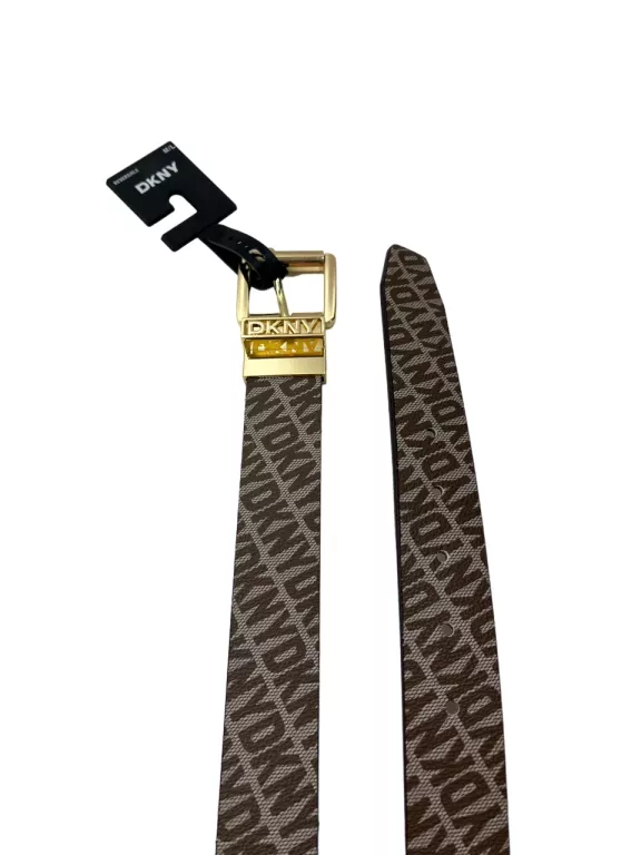 PASEK DKNY M/L LOGOWANY / POWYSTAWOWY!