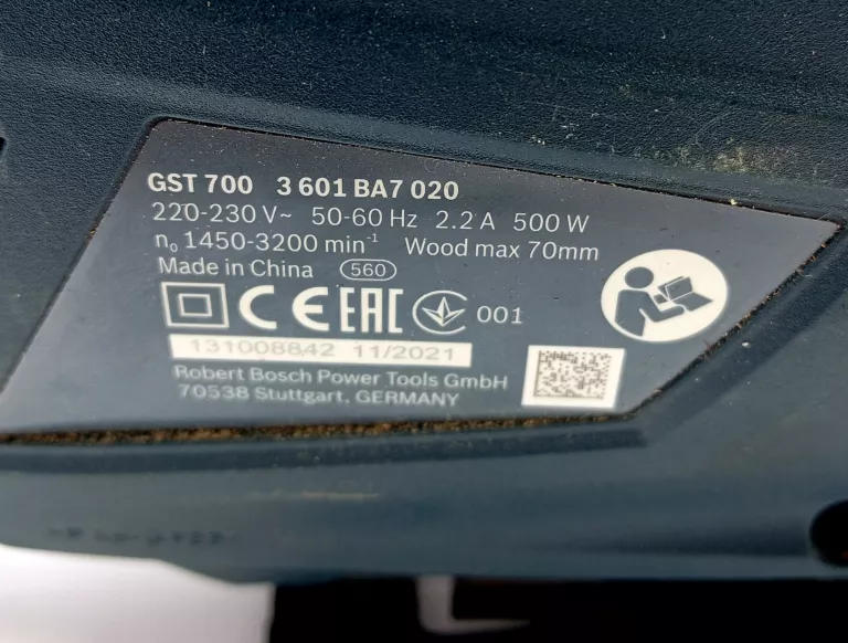 WYRZYNARKA BOSCH PROFESSIONAL GST 700