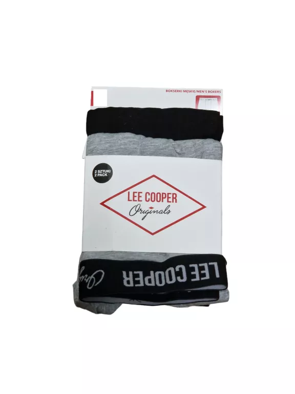 BOKSERKI MAJTKI MĘSKIE LEE COOPER 2PAK ROZMIAR XL