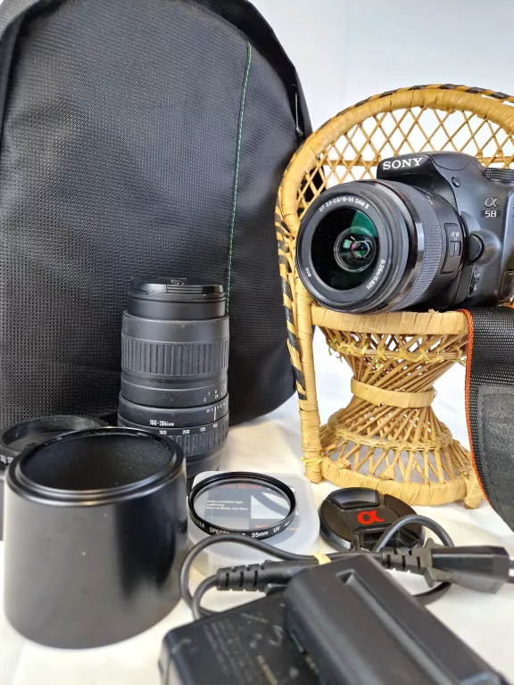 aparat-lustrzany-sony-alpha-a58-zestaw-stan-uzywany