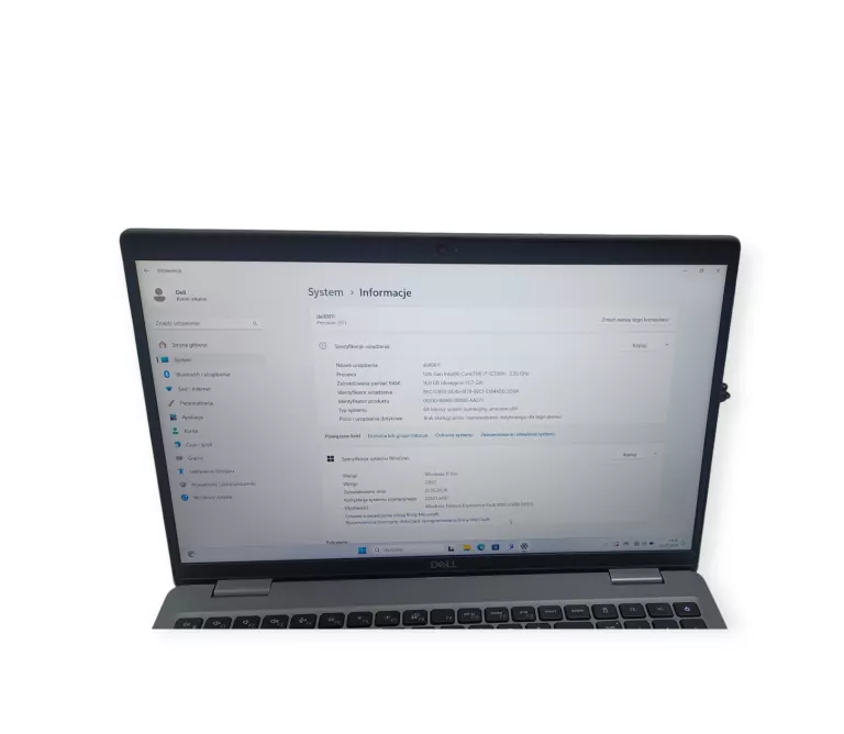 LAPTOP DELL PRECISION 3571 I7, 16RAM, 500GB