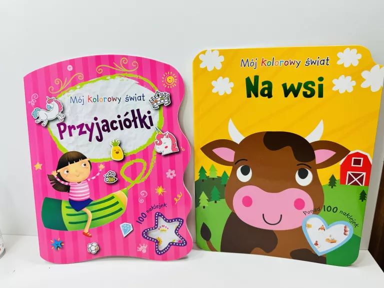 MIX GAZETKI DUŻE Z NAKLEJKAMI DLA DZIECI