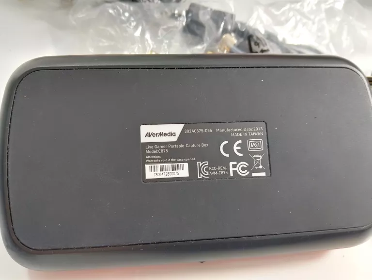 REJESTRATOR OBRAZU AVERMEDIA LIVE GAMER PORTABLE C875
