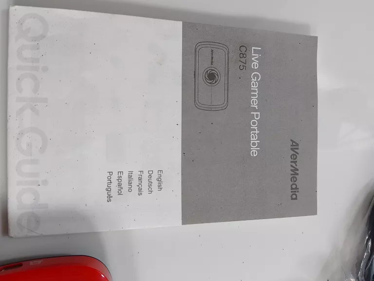 REJESTRATOR OBRAZU AVERMEDIA LIVE GAMER PORTABLE C875