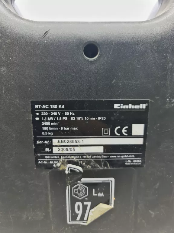 SPRĘZARKA EINHELL BT-AC 180 KIT