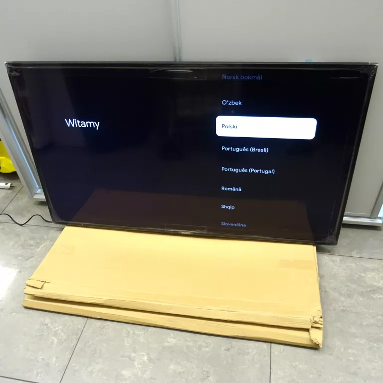 TELEWIZOR SONY KD-50X75WL 50" 4K UHD KOMPLET