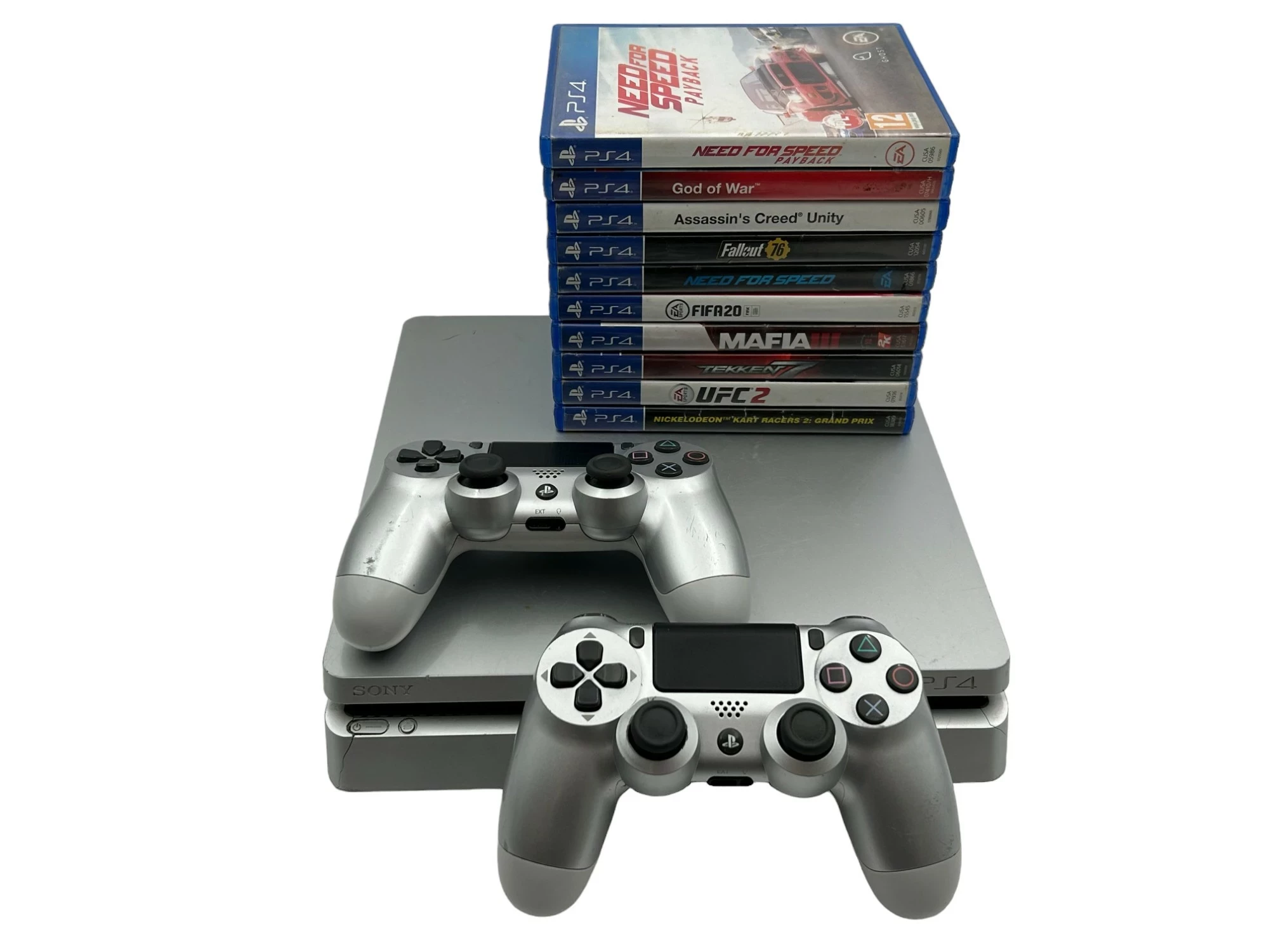 konsola-sony-playstation-4-slim-silver-500gb-2x-pad-ps4-srebne-jagiellonska-63-kielce