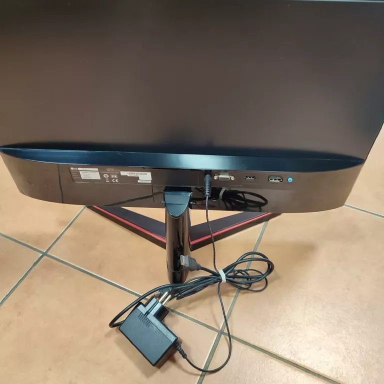 MONITOR LG 24MP59G-P + ZASILACZ + PRZEWÓD HDMI