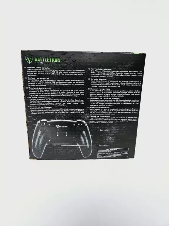 PAD BATTLETRON BLUETOOTH DO PS4 PC MIX
