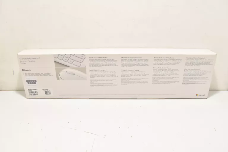 ZESTAW KLAWIATURA I MYSZKA MICROSOFT MS BLUETOOTH DESKTOP BUNDEL GREY