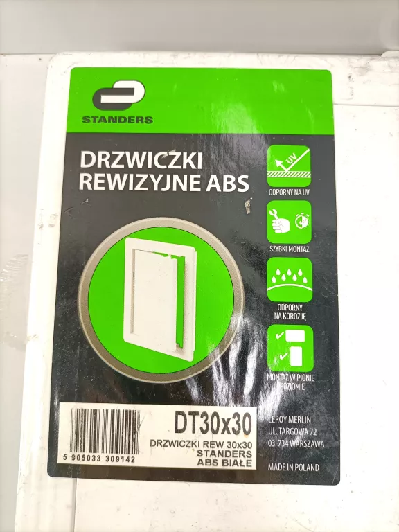 DRZWICZKI REWIZYJNE ABS STANDERS 30X30