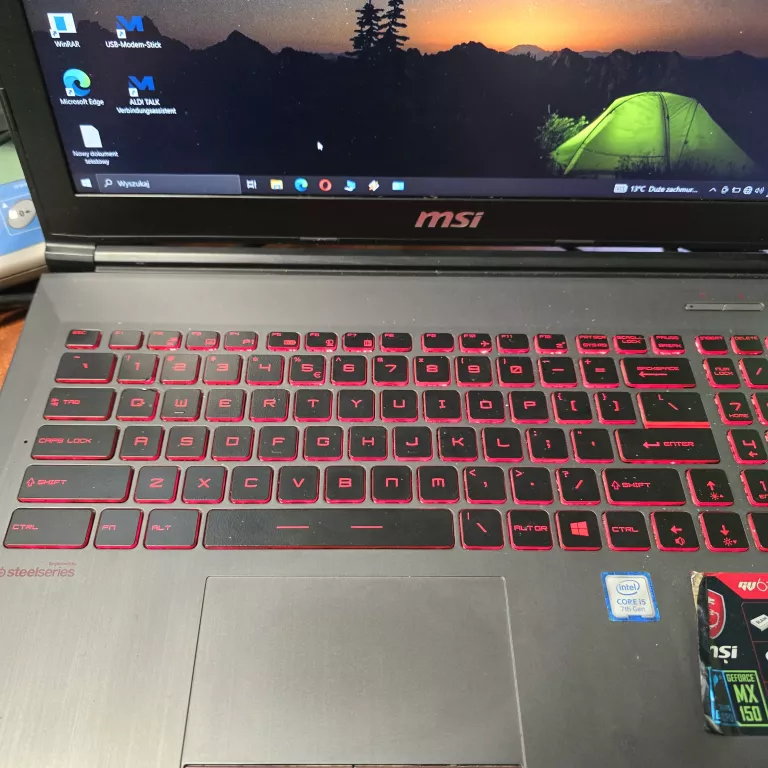 LAPTOP MSI MS-16 JD