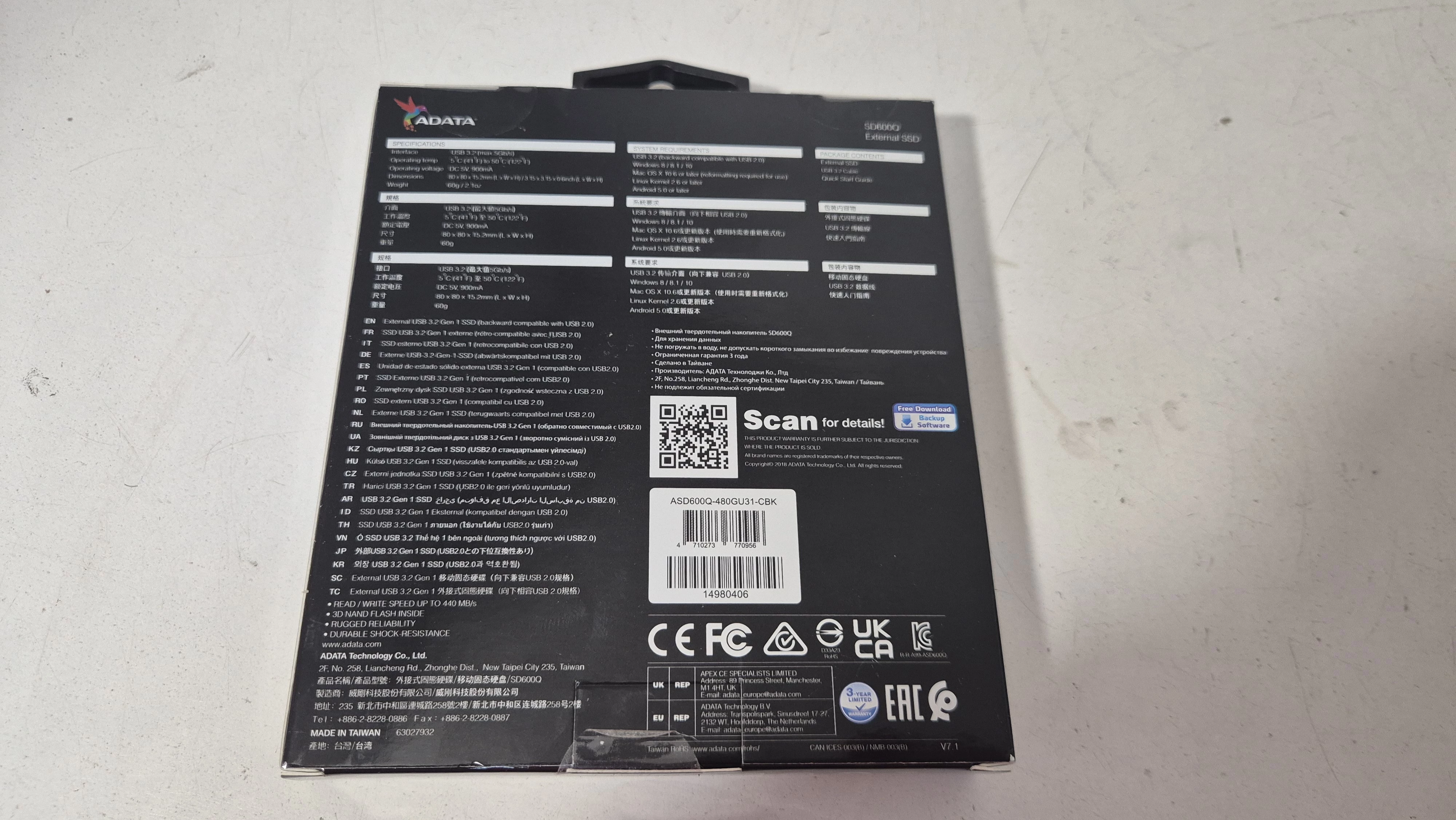 dysk-adata-ssd-sd600q-usb-32-480gb-ean-gtin-4710273770956