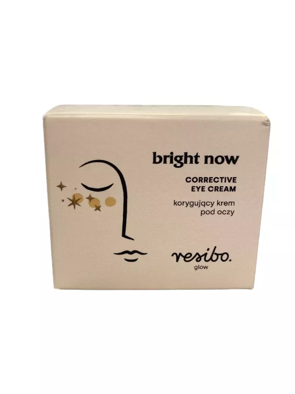 BRIGHT NOW KORYGUJĄCY KREM POD OCZY 15 ML RESIBO