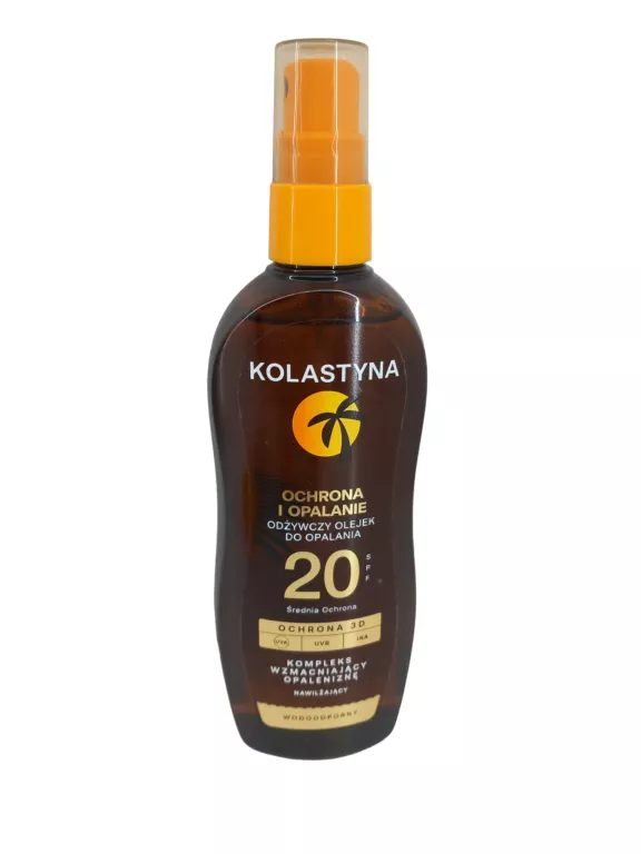 ODŻYWCZY OLEJEK DO OPALANIA KOLASTYNA 20 SPF 150 ML