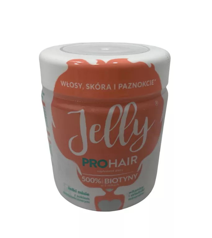JELLY PROHAIR, ŻELKI, MISIE NA WŁOSY Z SOKIEM POMARAŃCZOWYM, 270 G