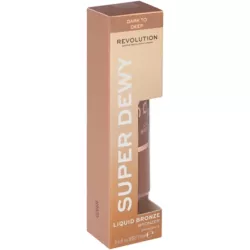 MAKEUP REVOLUTION SUPER DEWY BRONZER W PŁYNIE - DARK TO DEEP 15ML