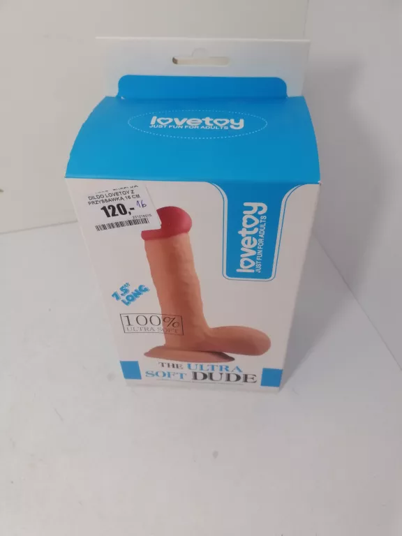 DILDO LOVETOY Z PRZYSSAWKĄ 16 CM